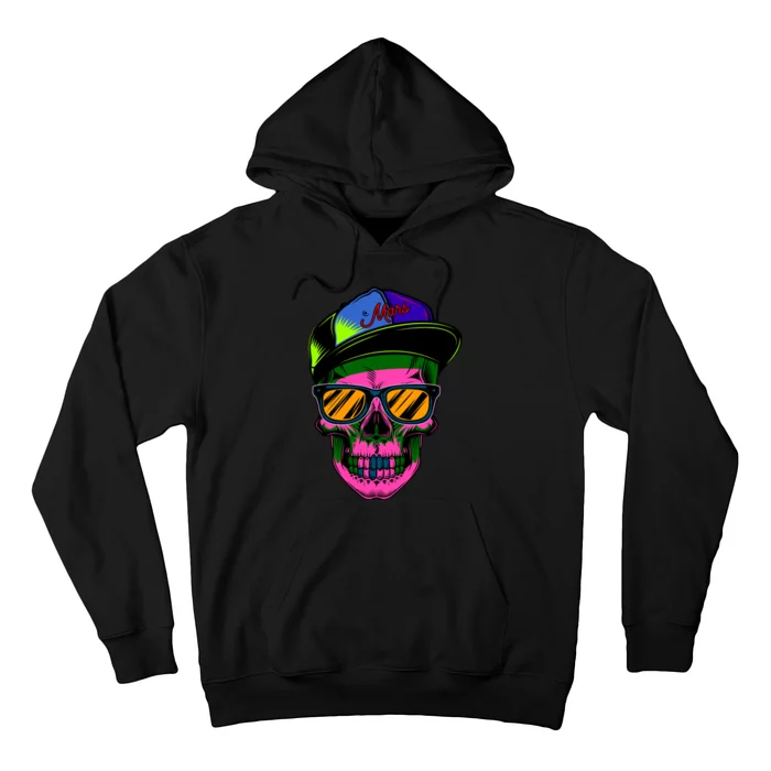 Neon Skeleton Mars Hoodie