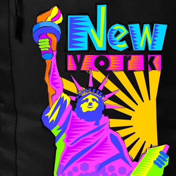 Neon Statue of Liberty Daily Commute Backpack