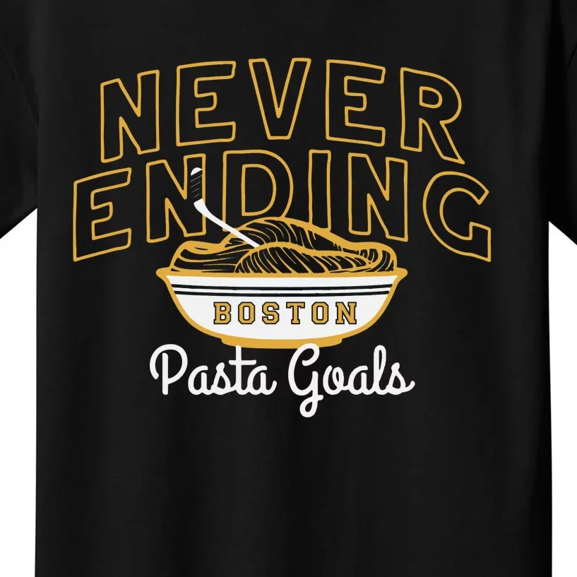 Never Ending Pasta Goals Kids T-Shirt