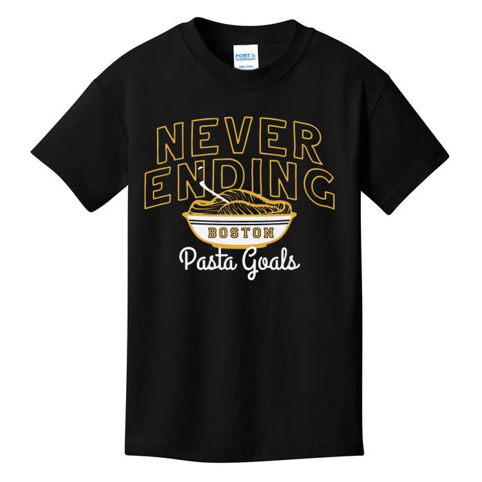 Never Ending Pasta Goals Kids T-Shirt