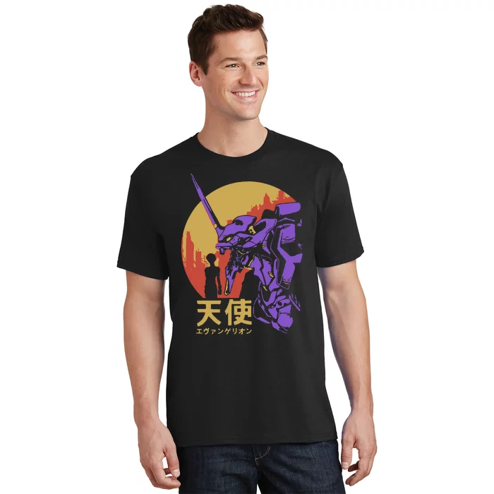Neon Evangelion Retro Vintage T-Shirt