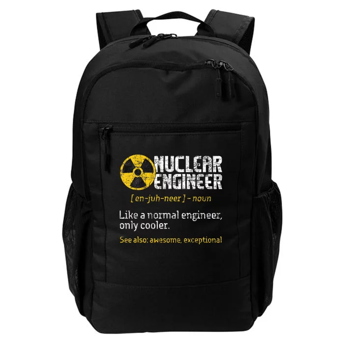 Nuclear Engineer Radioactive Symbol Energy Engineering Daily Commute Backpack