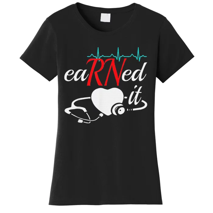 Nurse Est RN Nursing School Graduation Graduate Women's T-Shirt