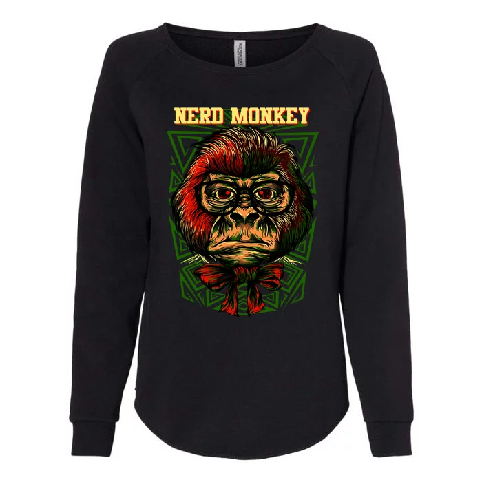 Nerd Monkey Womens California Wash Sweatshirt