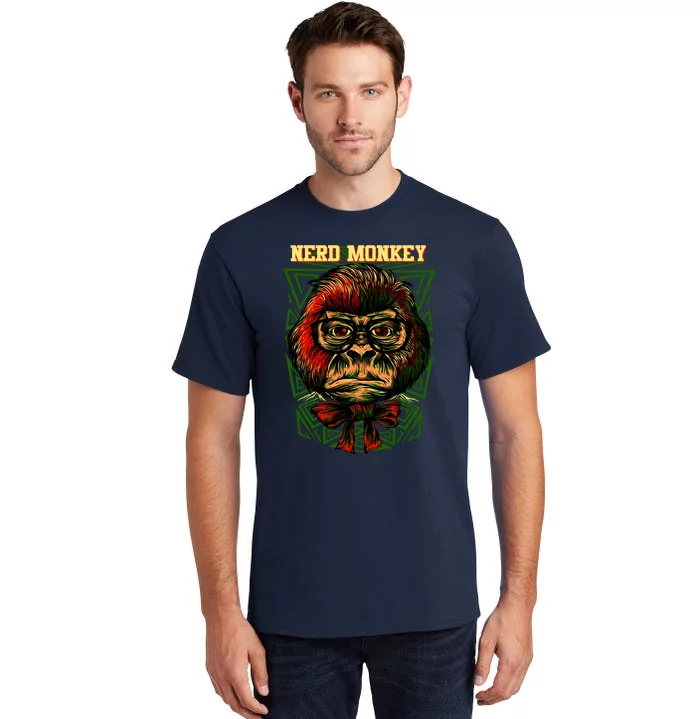 Nerd Monkey Tall T-Shirt