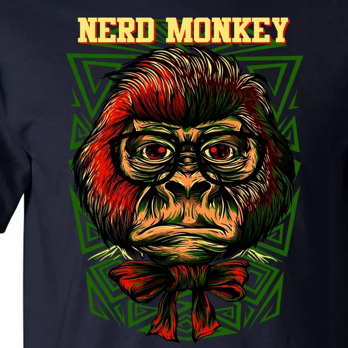 Nerd Monkey Tall T-Shirt