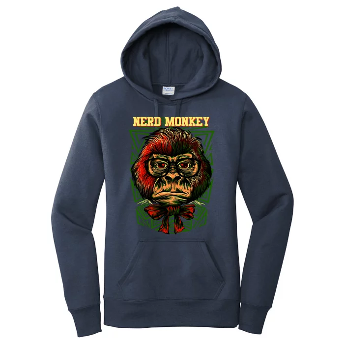 Nerd Monkey Women's Pullover Hoodie