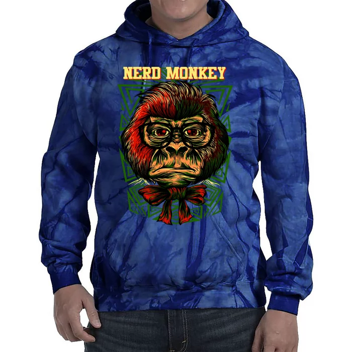 Nerd Monkey Tie Dye Hoodie