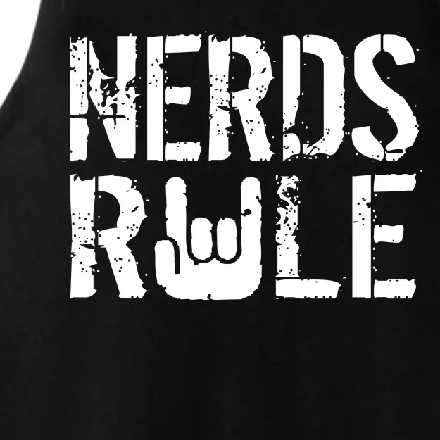 Nerds Rule Ladies Tri-Blend Wicking Tank