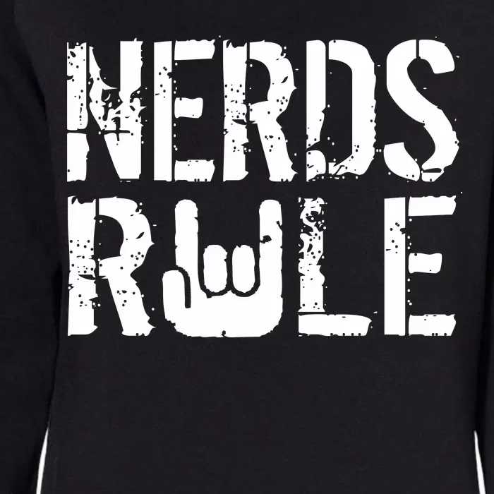 Nerds Rule Womens California Wash Sweatshirt