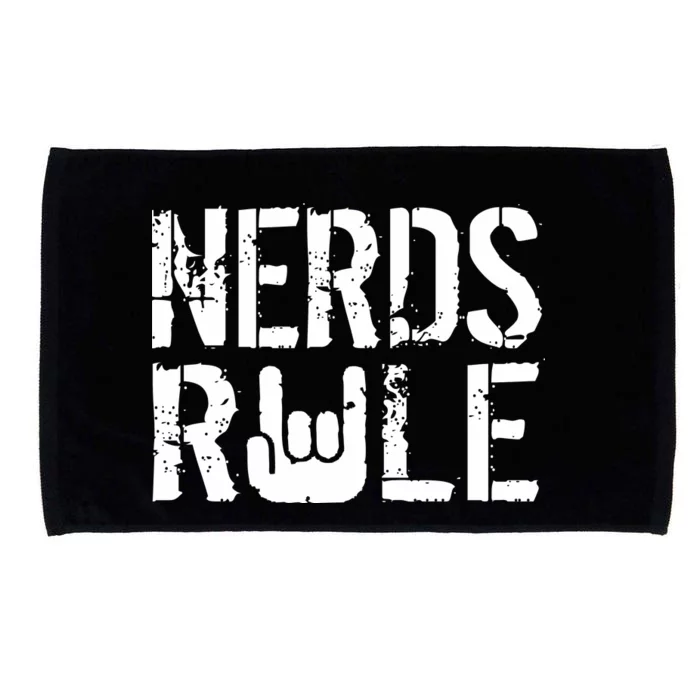 Nerds Rule Microfiber Hand Towel