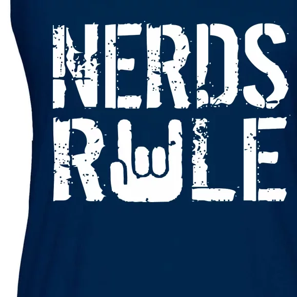 Nerds Rule Ladies Essential Flowy Tank