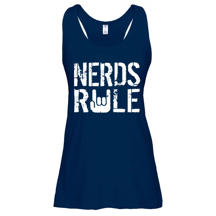 Nerds Rule Ladies Essential Flowy Tank