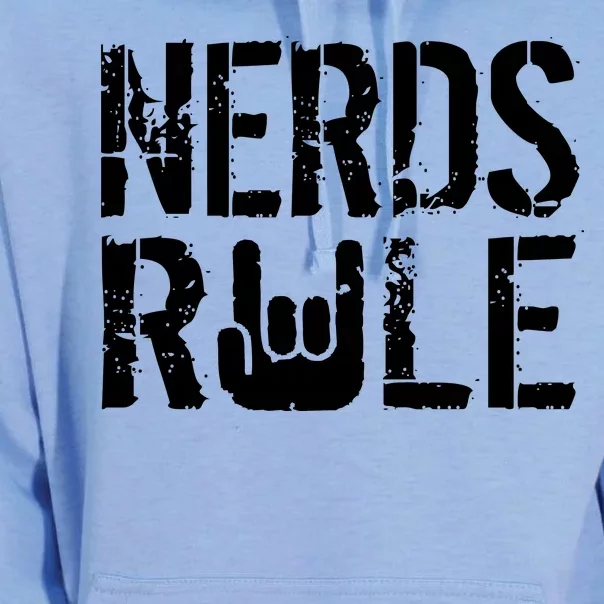 Nerds Rule Unisex Surf Hoodie