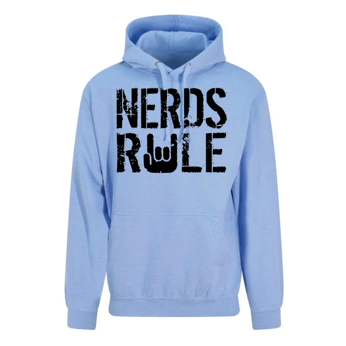 Nerds Rule Unisex Surf Hoodie