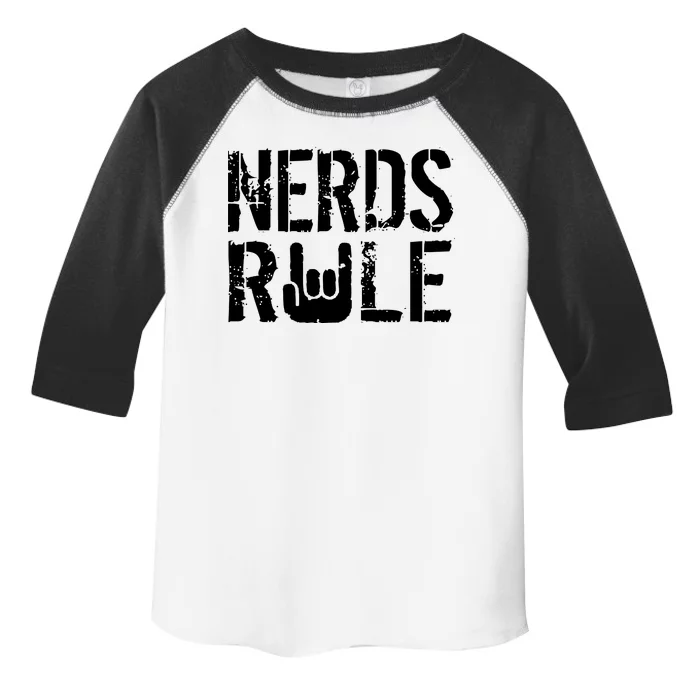 Nerds Rule Toddler Fine Jersey T-Shirt