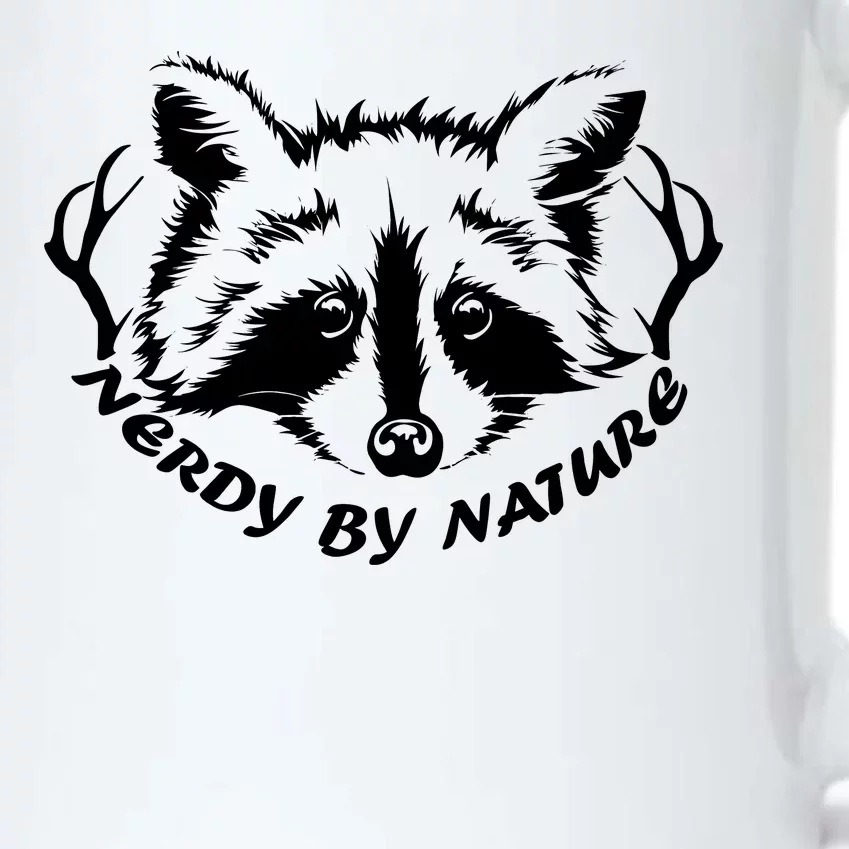 Nerdy By Nature Black Color Changing Mug