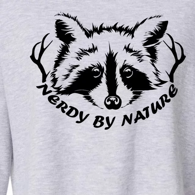 Nerdy By Nature Cropped Pullover Crew