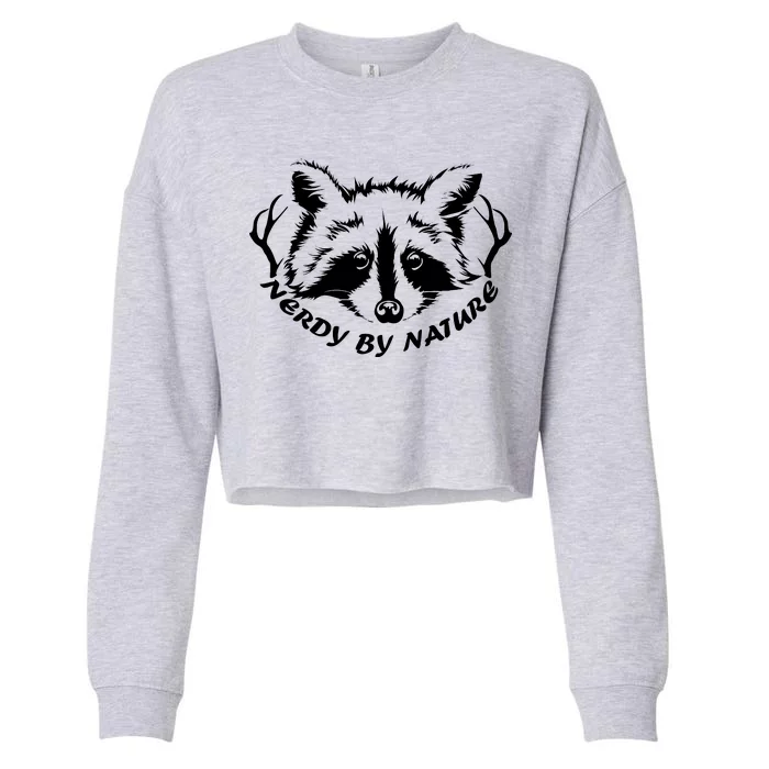 Nerdy By Nature Cropped Pullover Crew