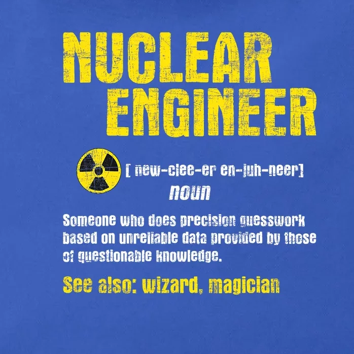 Nuclear Engineer Science Energy Engineering Radioactive Zip Tote Bag