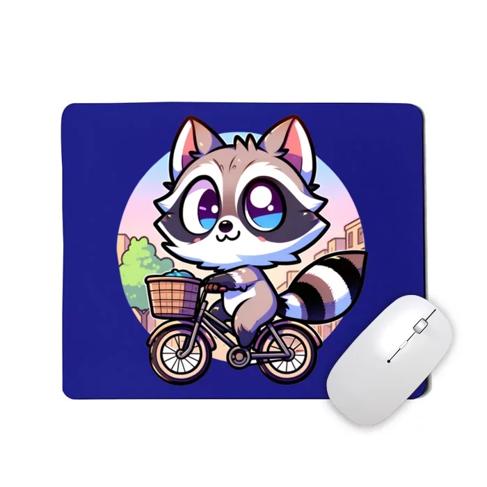 National Endangered Species Day Red Panda Riding A Bicycle Cute Gift Mousepad