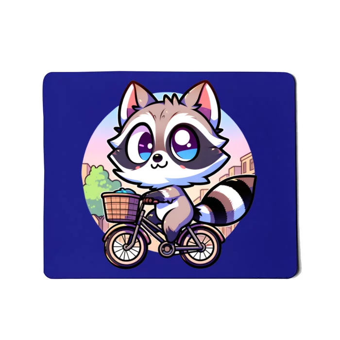 National Endangered Species Day Red Panda Riding A Bicycle Cute Gift Mousepad