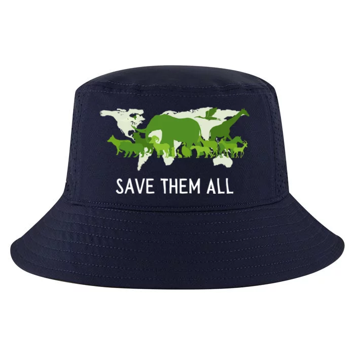 National Endangered Species Day Save Them World Animals Gift Cool Comfort Performance Bucket Hat