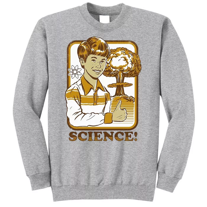 Nuclear Explosion Science Funny Vintage Tall Sweatshirt