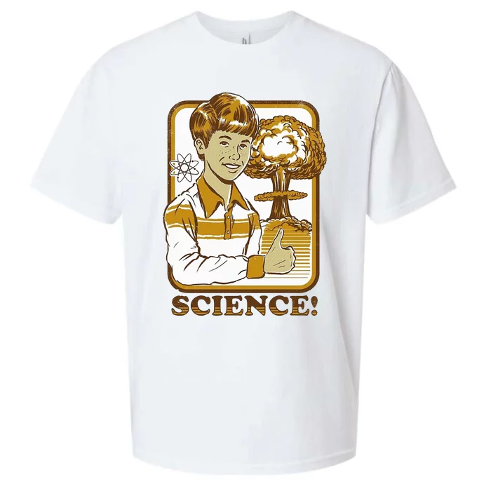 Nuclear Explosion Science Funny Vintage Sueded Cloud Jersey T-Shirt