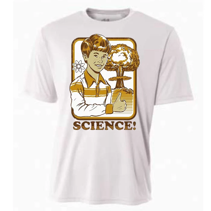 Nuclear Explosion Science Funny Vintage Cooling Performance Crew T-Shirt