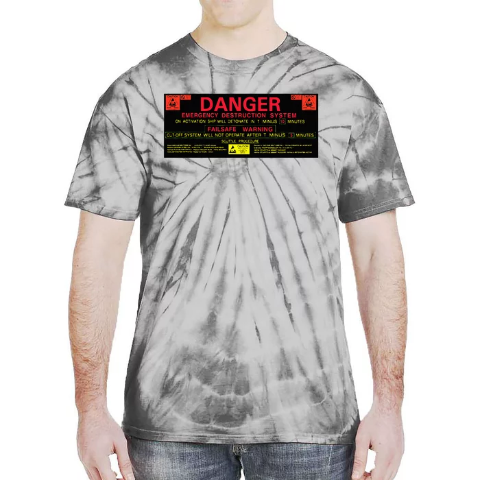 Nostromo Emergency Self Destruct Console Tie-Dye T-Shirt