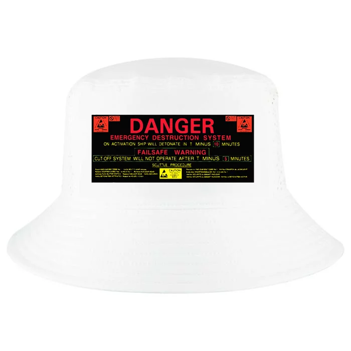 Nostromo Emergency Self Destruct Console Cool Comfort Performance Bucket Hat