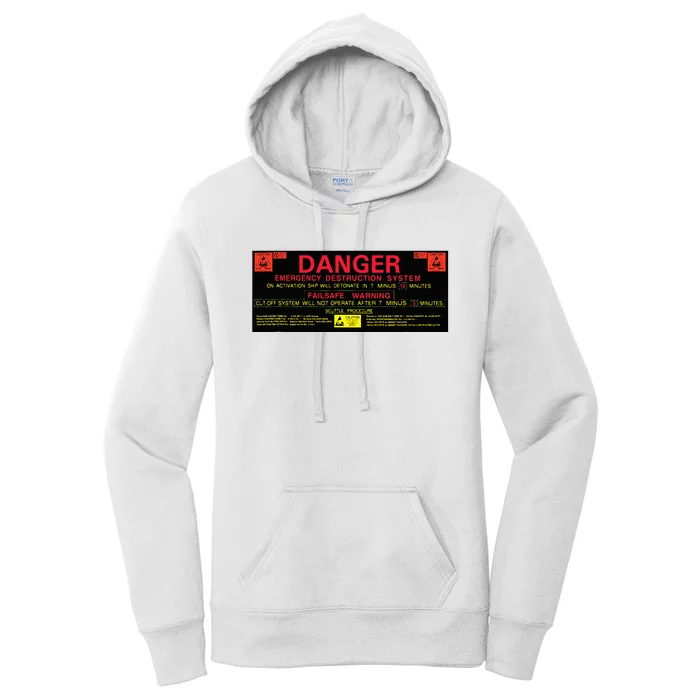 Nostromo Emergency Self Destruct Console Women's Pullover Hoodie