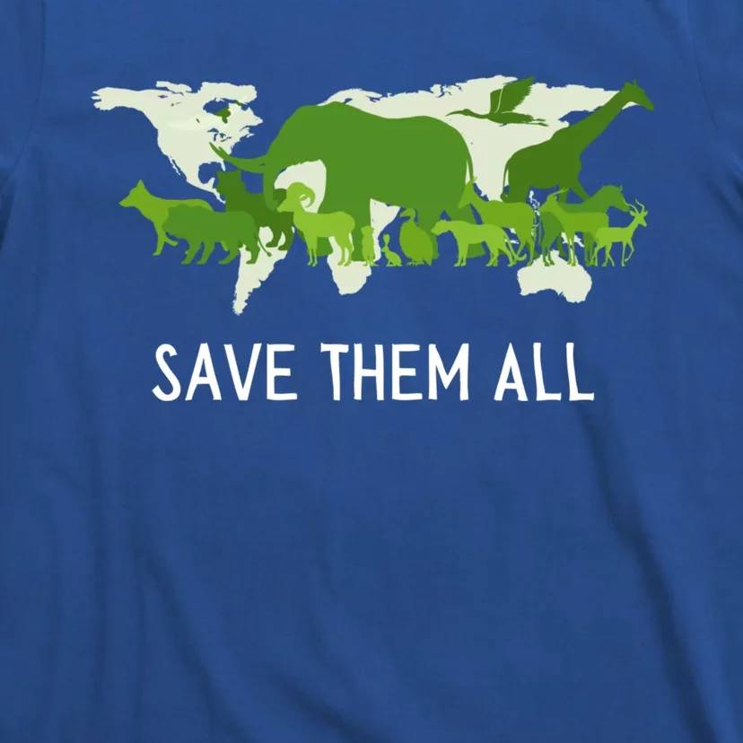 National Endangered Species Day Save Them World Animals Gift T-Shirt