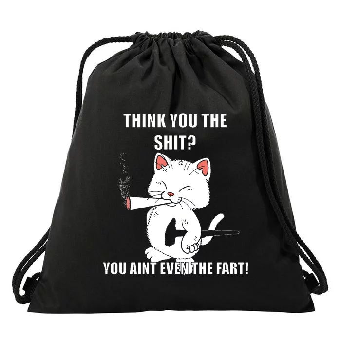 Not Even The Fart Korrin Drawstring Bag