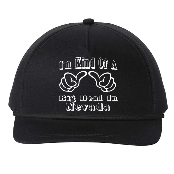 Nevada Big Deal Snapback Five-Panel Rope Hat