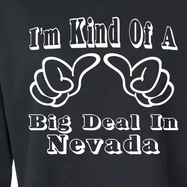 Nevada Big Deal Cropped Pullover Crew