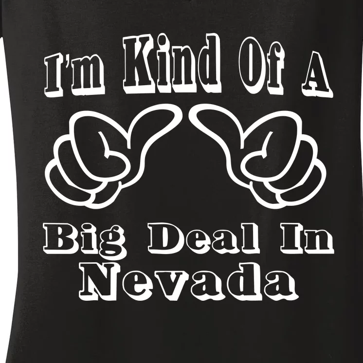 Nevada Big Deal Women's V-Neck T-Shirt