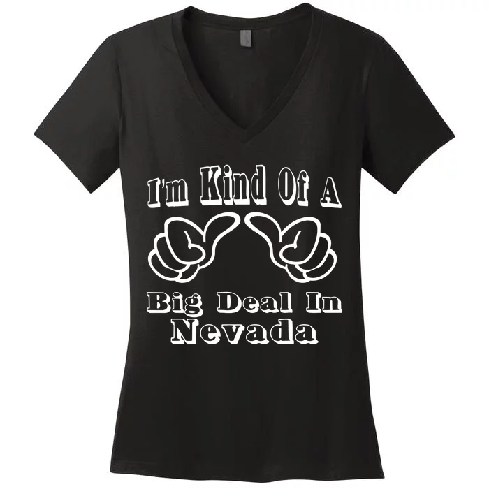 Nevada Big Deal Women's V-Neck T-Shirt