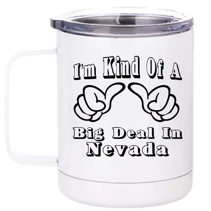 Nevada Big Deal Front & Back 12oz Stainless Steel Tumbler Cup