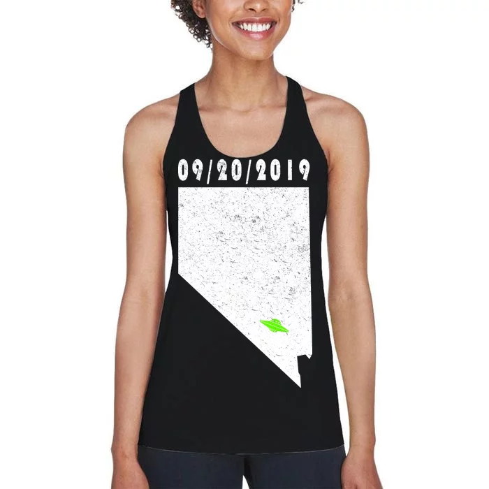 Nevada Storm Area 51 Women's Racerback Tank