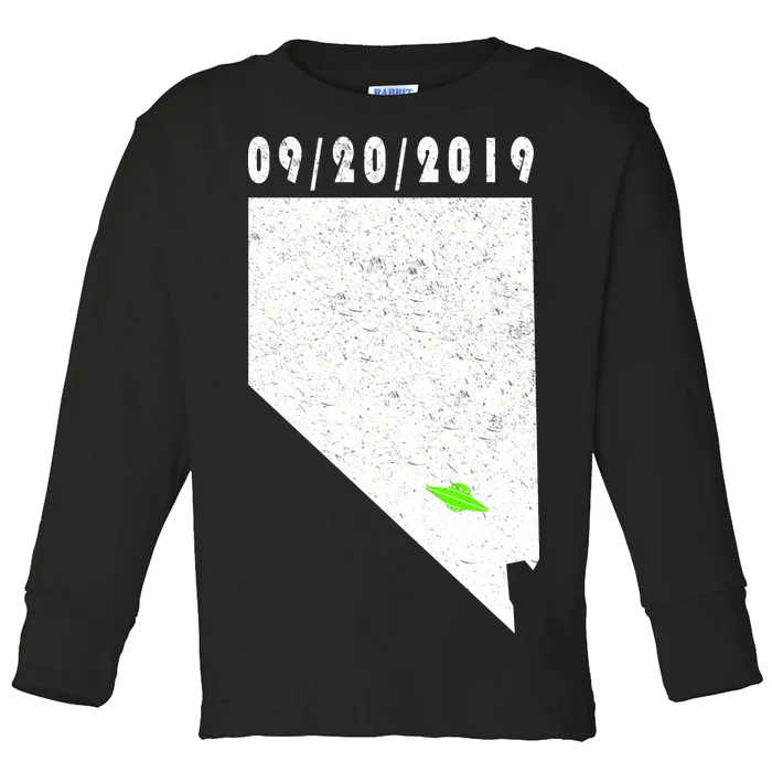 Nevada Storm Area 51 Toddler Long Sleeve Shirt