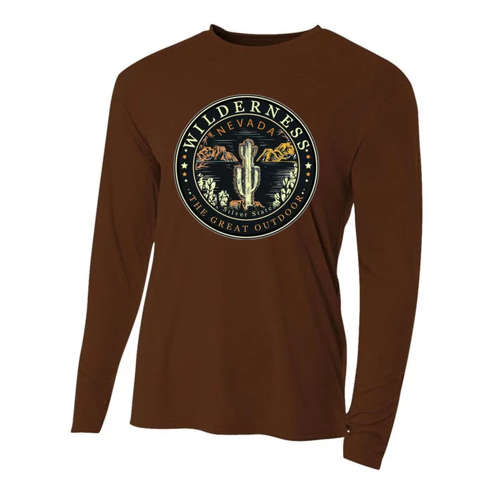 Nevada Wilderness Silver State Cooling Performance Long Sleeve Crew