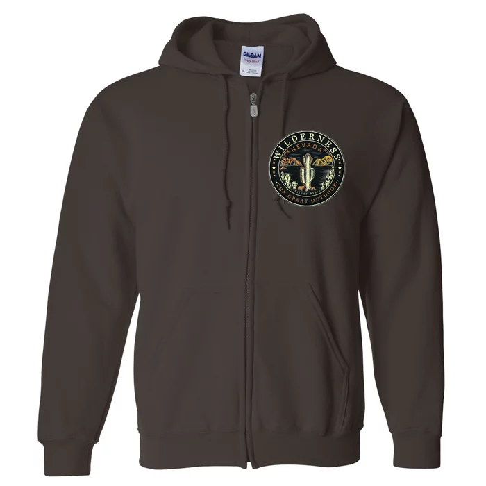 Nevada Wilderness Silver State Full Zip Hoodie