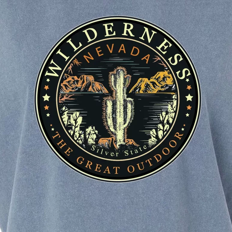 Nevada Wilderness Silver State Garment-Dyed Women's Muscle Tee