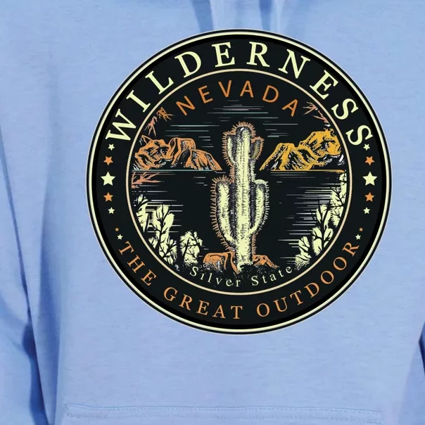 Nevada Wilderness Silver State Unisex Surf Hoodie