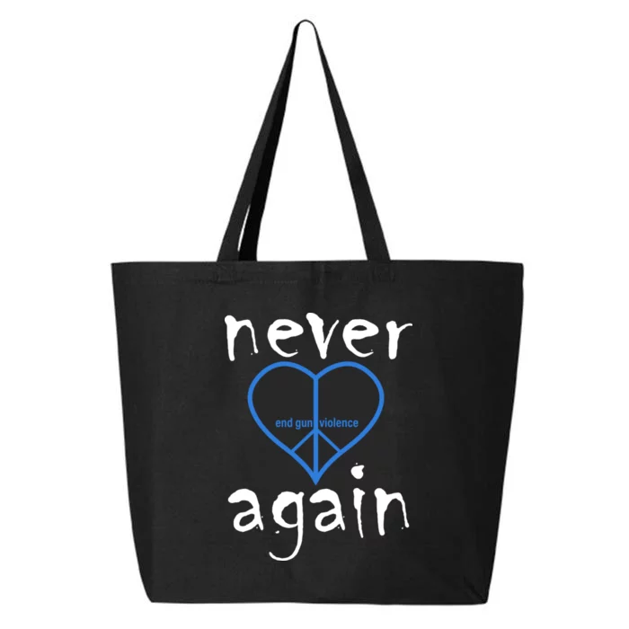 Never Again End Gun Violence Tribute 25L Jumbo Tote