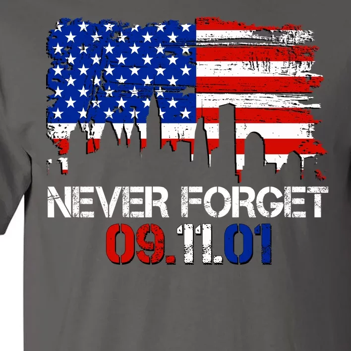 Never Forget 09.11.01 Tall T-Shirt