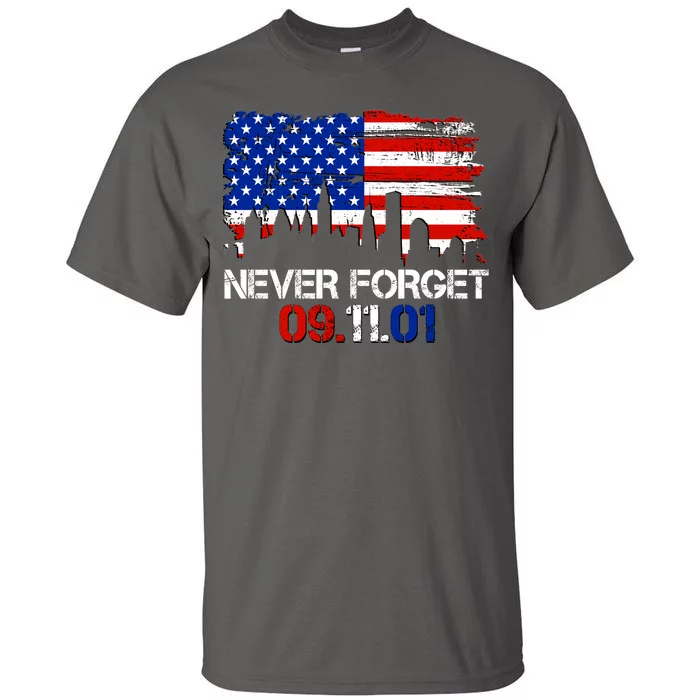 Never Forget 09.11.01 Tall T-Shirt