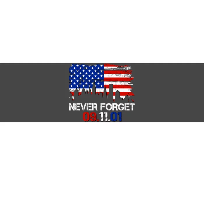 Never Forget 09.11.01 Bumper Sticker